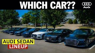 Which car is RIGHT FOR YOU?? | 2020 Audi Sedan Line-up