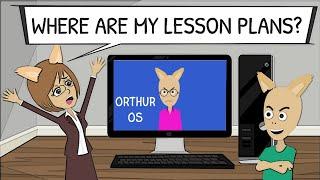 Joseph Installs Orthur OS on his Teacher's Computer at School / Grounded