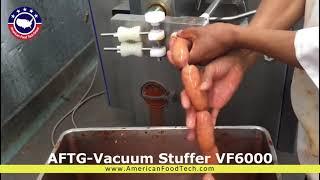 Vacuum Stuffer VF6000- Chorizo Production