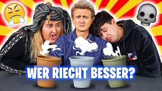 Wer schlechter RIECHT muss ESSEN! mit CrispyRob & Sandy (SelfieSandra)