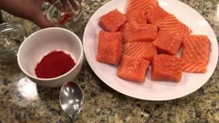 Baked Tandoori Salmon