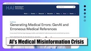 Unveiling the Dark Side of AI: Medical Misinformation and GPT-4's Erroneous References