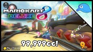 Mario Kart 8 Deluxe 99,999cc Hack! (Mushroom Cup)