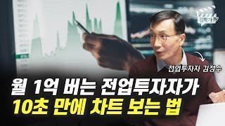 월 1억 버는 전업투자자가 10초 만에 주식 차트 보는 법 (김정수)