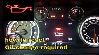 ️How to reset oil life on 2014, 2015, 2016, 2017, 2018, 2019 Dodge Ram ecodiesel