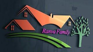 Logo design | Ranva family | logo design in Photoshop