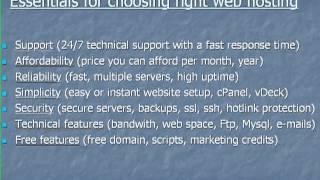 how to choose the best web hosting service - web hosting guide