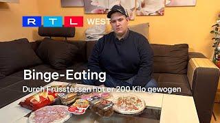 Binge-Eating: Mann betäubt Gefühle mit Essen | RTL WEST, 24.01.2024