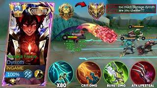 DYRROTH BEST GUIDE TO RANK UP FASTER IN 2025! NEW WTF IMMORTAL GOD BUILD IN EXP LANE MLBB