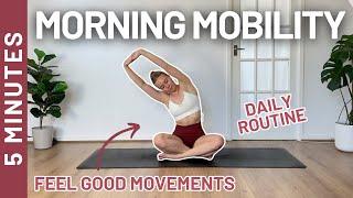 5 MIN QUICK MORNING MOBILITY - Daily Routine, Morning or Evening / MonikaFit