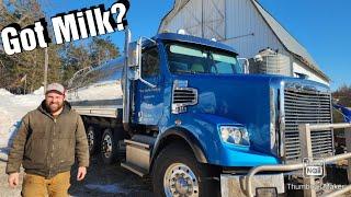Milking Cows/Milk Truck Comes/How Our Milk Gets Sold/25,000 Subscriber Giveaway!