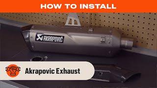 How to Install an Akrapovic Exhaust... On an Adventure Motorcycle!