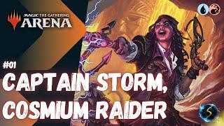 It's Showtime: Captain Storm, Cosmium Raider  #01 - MTG Arena - Historic Brawl