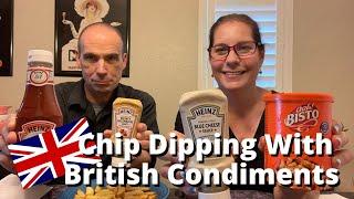 Americans Try British Condiments | Heinz & Bisto Chip Shop Curry