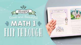 1st Grade Homeschool Math | Flip Through | The Good and the Beautiful