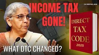 New Direct Tax Code 2025 ने बदला इतना कुछ। हुआ पुराना Income Tax Act खत्म।