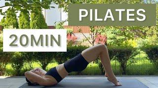 20MIN Full body hourglass Pilates workout // tone & slim // At-Home Pilates | Nina Fit