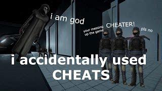 i accidentally used CHEATS SCP:SL