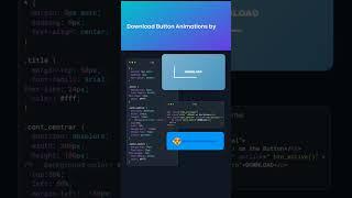 Download Button Animation V2 | #shorts #html #css #htmltutorial #animation |