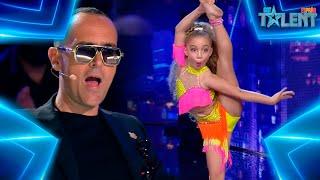 Little JLO DANCE to get YES by Risto Mejide | Auditions 9 | Spain's Got Talent 7 (2021)