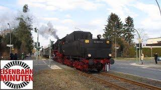 Mit der Dampflok mitten durch die Stadt - Sonderfahrt zu den Industriebahnen im Süden Berlins