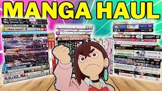 This Huge Manga Haul Was CRAZY - 70+ Manga!