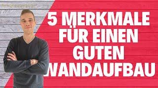 DAS BESTE RAUMKLIMA - 5 Tipps + ein Supertipp für den Wandaufbau