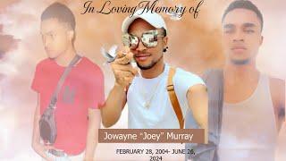 Thanksgiving  service for the late  Jowayne  Murray A.K.A  movie/Joey