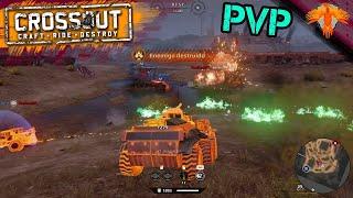 Crossout Best Moments - PvP Multiplayer Gameplay 2022 - PvP Battles 193 - No Commentary