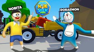 DORAEMON And NOBITA Did Hide And Seek Inside Truck In HFF!