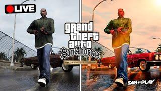 JOGANDO a NOVA VERSÃO do GTA Trilogy - Conferindo todas as melhorias! (LIVE)