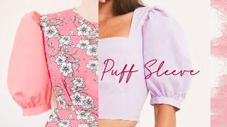 How To Cut And Sew Puff Sleeve | Sewing Tips And Tricks | Thuy Sewing