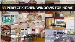 33 Perfect Kitchen Windows for Home - DecoNatic