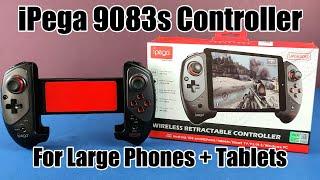 iPega 9083s - Retractable Bluetooth Controller - For Large Phones + Tablets Review!