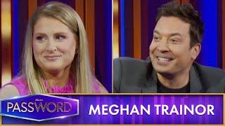 Meghan Trainor and Jimmy Fallon Get Competitive in a Game of Password | NBC’s Password