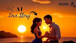 I MADE a Love story with AI | 100% Free | 3D Animation Video | Chatgpt | Leonardo AI | Tamil