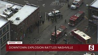 Metro police say vehicle explosion downtown Nashville was 'intentional'