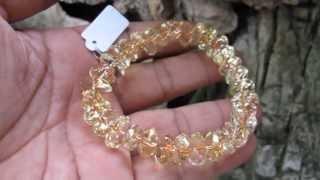 MVI8192 Citrine Unshaped Bracelet 黄水晶随意型手链