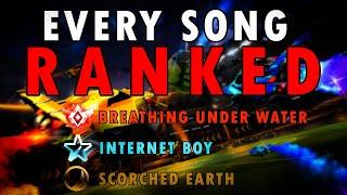 Ranking Every Song on Rocket League (2021)