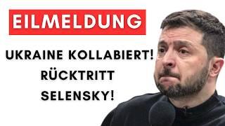 Notfallsitzung in Ukraine: Amtsenthebung von Selenskyj vorbereitet!