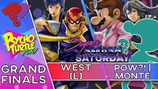 Super Smash Saturday #33 - WEST vs POW?! | Monte / Grand Finals