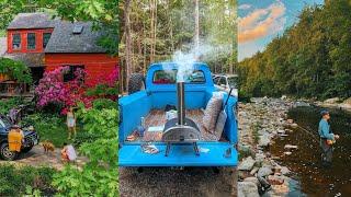 Summer in Small Town America | Off Grid Cabin Projects, Gardening, Fly Fishing, Helping Friends