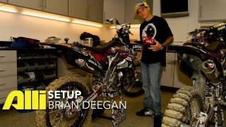 Brian Deegan FMX Bike Check - Alli Setup