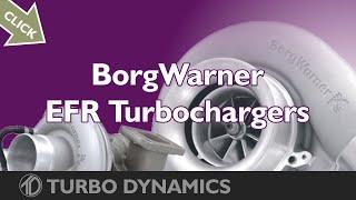 BorgWarner EFR Turbochargers | Turbo Dynamics