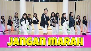 JOGET TIKTOK VIRAL | JANGAN MARAH-MARAH | DANCE SENAM JOGET ZUMBA | TAKUPAZ JAKARTA