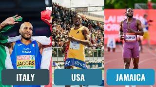 OMG! Marcell Jacobs Fires at Noah Lyles: I'm more scared of Jamaican Kishane Thompson!