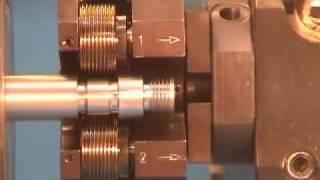 LMT Fette Tangential Thread Rolling Head on a CNC-Lathe_LMT USA