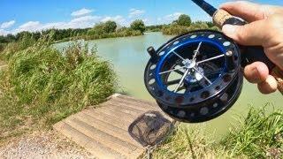 Back to basics fishing…a plain round reel…it works!