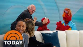 Why Larry David is apologizing to Elmo