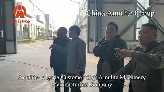 Amulite Algeria Customer Visit Amulite Machinery Manufacturing Company